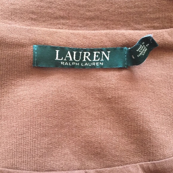 🌺Final Price w/$4.99 Shipping🌺Lauren Ralph Lauren Dark Brown Belted Jacket - Picture 10 of 11